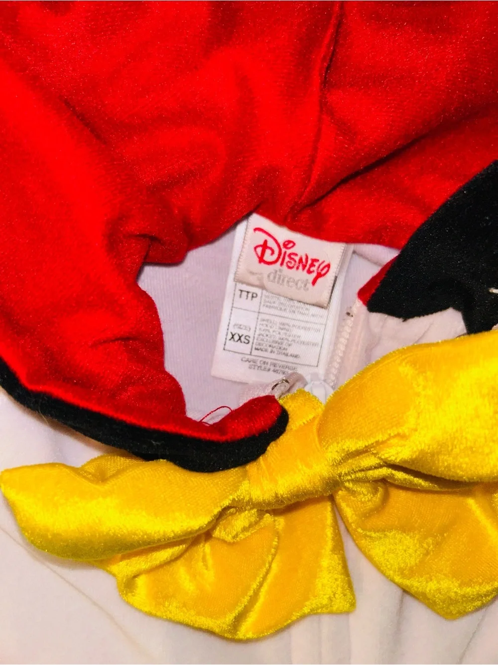 Mickey Mouse children's costume